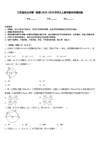 江苏省东台市第一联盟2023-2024学年九上数学期末经典试题含答案