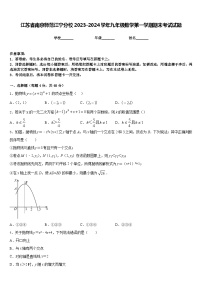 江苏省南京师范江宁分校2023-2024学年九年级数学第一学期期末考试试题含答案