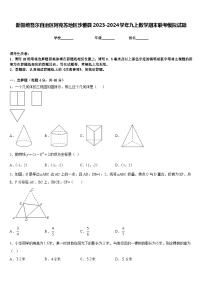 新疆维吾尔自治区阿克苏地区沙雅县2023-2024学年九上数学期末联考模拟试题含答案