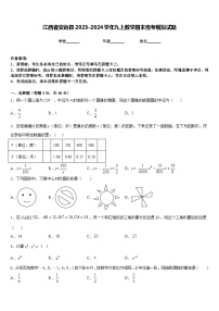 江西省安远县2023-2024学年九上数学期末统考模拟试题含答案