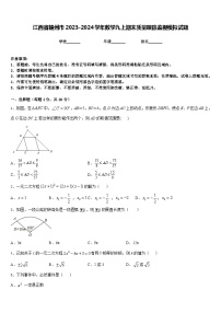 江西省赣州市2023-2024学年数学九上期末质量跟踪监视模拟试题含答案