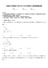 江西省九江市柴桑区三中学2023-2024学年数学九上期末调研模拟试题含答案