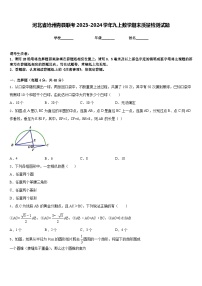 河北省沧州青县联考2023-2024学年九上数学期末质量检测试题含答案