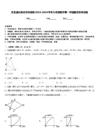 河北省石家庄市栾城县2023-2024学年九年级数学第一学期期末统考试题含答案