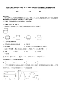 河北石家庄新华区42中学2023-2024学年数学九上期末复习检测模拟试题含答案