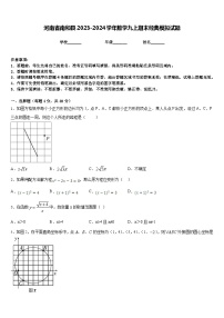 河南省南和县2023-2024学年数学九上期末经典模拟试题含答案