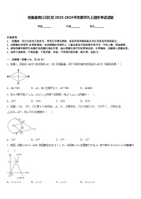 河南省周口川汇区2023-2024学年数学九上期末考试试题含答案