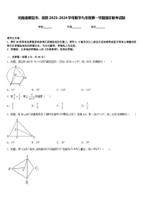 河南省鹤壁市、淇县2023-2024学年数学九年级第一学期期末联考试题含答案