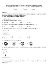 浙江省杭州市城区六校联考2023-2024学年数学九上期末经典模拟试题含答案