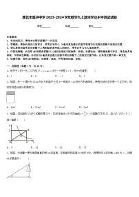 淮北市重点中学2023-2024学年数学九上期末学业水平测试试题含答案