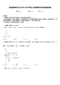 湖北省孝感市八校2023-2024学年九上数学期末学业质量监测试题含答案