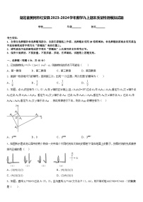 湖北省黄冈市红安县2023-2024学年数学九上期末质量检测模拟试题含答案