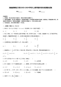 湖南省湘西古丈县2023-2024学年九上数学期末综合测试模拟试题含答案