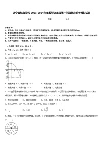 辽宁省红旗学校2023-2024学年数学九年级第一学期期末统考模拟试题含答案