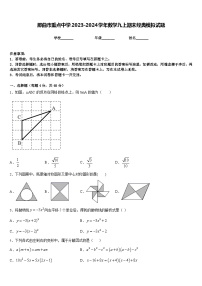 那曲市重点中学2023-2024学年数学九上期末经典模拟试题含答案