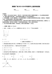 黄埔区广附2023-2024学年数学九上期末预测试题含答案