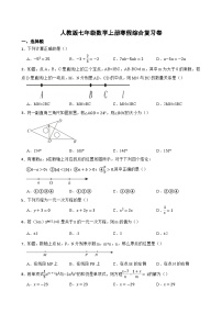 人教版七年级数学上册寒假综合复习卷（含答案解析）