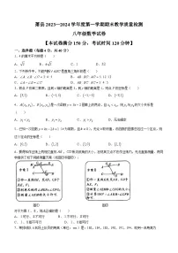 安徽省宿州市萧县2023-2024学年八年级上学期期末数学试题
