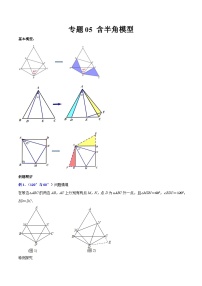 专题05 半角模型-2023-2024学年七年级数学下册全等三角形高分突破（北师大版，成都专用）