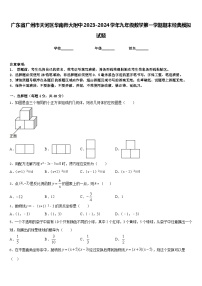 广东省广州市天河区华南师大附中2023-2024学年九年级数学第一学期期末经典模拟试题含答案