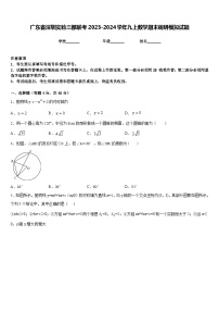 广东省深圳实验三部联考2023-2024学年九上数学期末调研模拟试题含答案