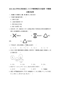 2023-2024学年江西省南昌二十八中教育集团九年级（上）期末数学试卷（含解析）