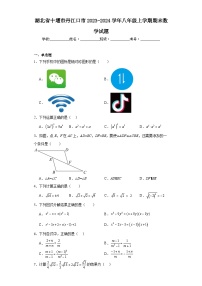 湖北省十堰市丹江口市2023-2024学年八年级上学期期末数学试题(含答案)