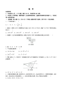 河南省洛阳市宜阳县2023届九年级下学期中考三模数学试卷(含答案)