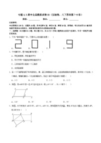 专题4.3期中全真模拟试卷03（压轴卷，八下苏科第7-9章）-2023-2024学年八年级数学下学期期末复习高分攻略(苏科版)