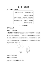 数学3.1 勾股定理课时作业