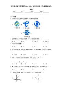 山东省济南市莱芜区2023-2024学年七年级上学期期末数学试题(含答案)