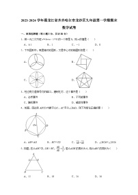 2023-2024学年黑龙江省齐齐哈尔市龙沙区九年级（上）期末数学试卷(含解析)