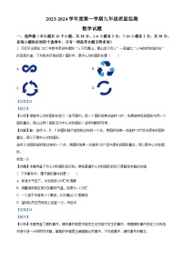河北省保定市安新县2023-2024学年九年级上学期期末数学试题