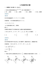 山东省泰安市岱岳区2023-2024学年九年级上学期期中数学试题