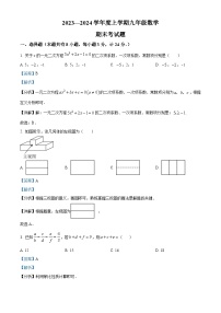 陕西省宝鸡市扶风县2023-2024学年九年级上学期期末数学试题