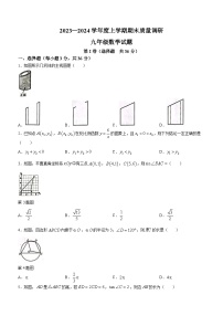 山东省临沂市莒南县2023-2024学年九年级上学期期末数学试题