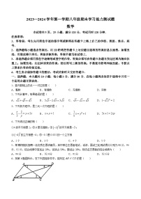 广东省梅州市五华县2023-2024学年八年级上学期期末数学试题()