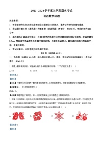 山东省济南市钢城区2023-2024学年九年级上学期期末数学试题