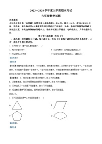 山东省临沂市临沭县2023-2024学年九年级上学期期末数学试题