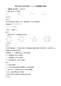 107，河南省焦作市2023-2024学年七年级上学期期末数学试题