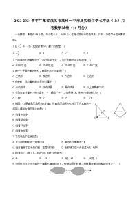 2023-2024学年广东省茂名市高州一中附属实验中学七年级（上）月考数学试卷（10月份）（含解析）