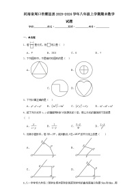 河南省周口市鹿邑县2023-2024学年八年级上学期期末数学试题