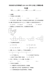 河南省驻马店市驿城区2023-2024学年七年级上学期期末数学试题