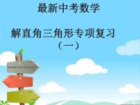 +1.4解直角三角形+专项复习课件2023-2024学年北师大版++九年级数学下册+