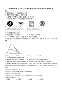 江西省赣州市经开区2023-2024学年九年级上学期期末数学试题