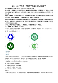 广东省东莞市虎门外语学校2023-2024学年九年级上学期期末数学试题