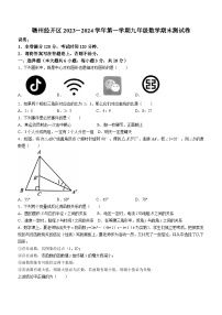 江西省赣州市经开区2023-2024学年九年级上学期期末数学试题