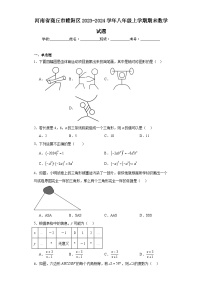 河南省商丘市睢阳区2023-2024学年八年级上学期期末数学试题