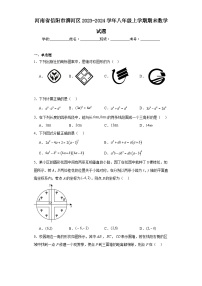 河南省信阳市浉河区2023-2024学年八年级上学期期末数学试题