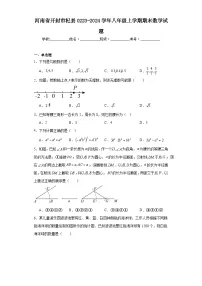 河南省开封市杞县0223-2024学年八年级上学期期末数学试题